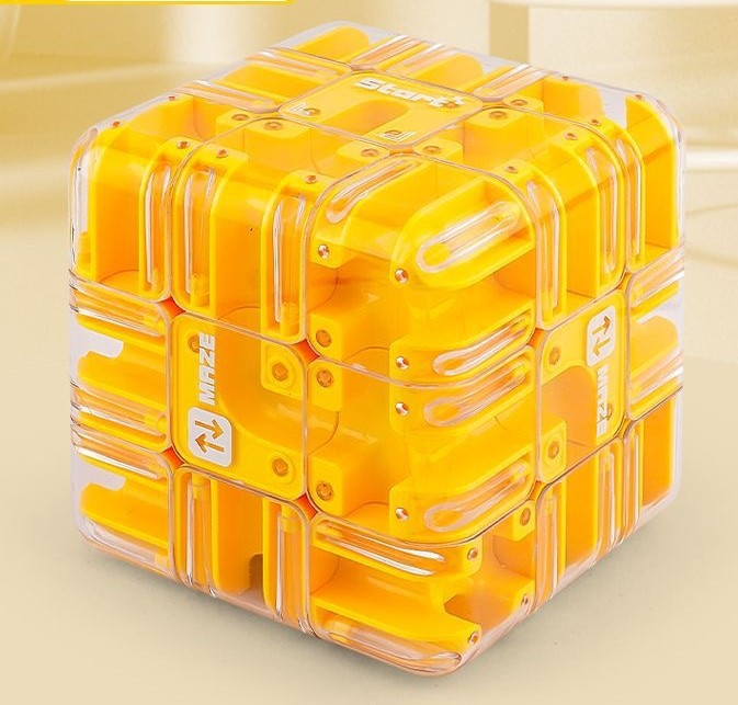 🧩Großes Labyrinth 3D-Puzzle Labyrinthwürfel – spannendes Denkspiel