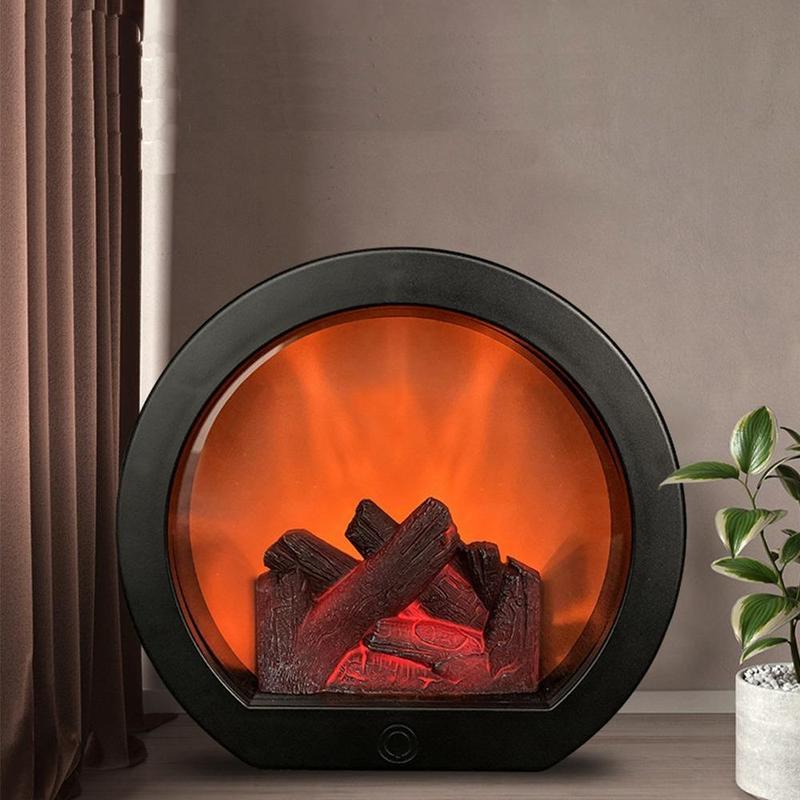 Flammenlose LED-Kamin-Dekorationslaterne
