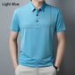 👔 Hübsches Polohemd für Männer - Kaufen Sie 3 und erhalten Sie 1 gratis👕Lockeres, kühles, atmungsaktives T-Shirt mit Revers für Männer