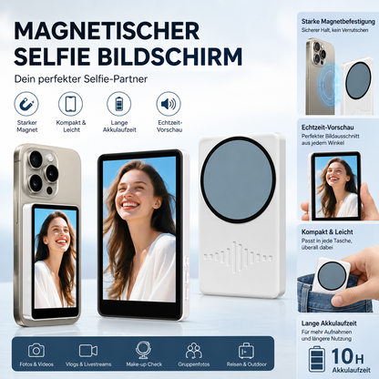 🥳2026 HEISSER VERKAUF🥳💞Über 50.000 verkauft!💞1080p Rückkamera-Selfie-Monitor