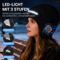 Wiederaufladbare Bluetooth-Mütze mit Licht