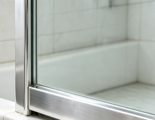 Clean shower glass after use