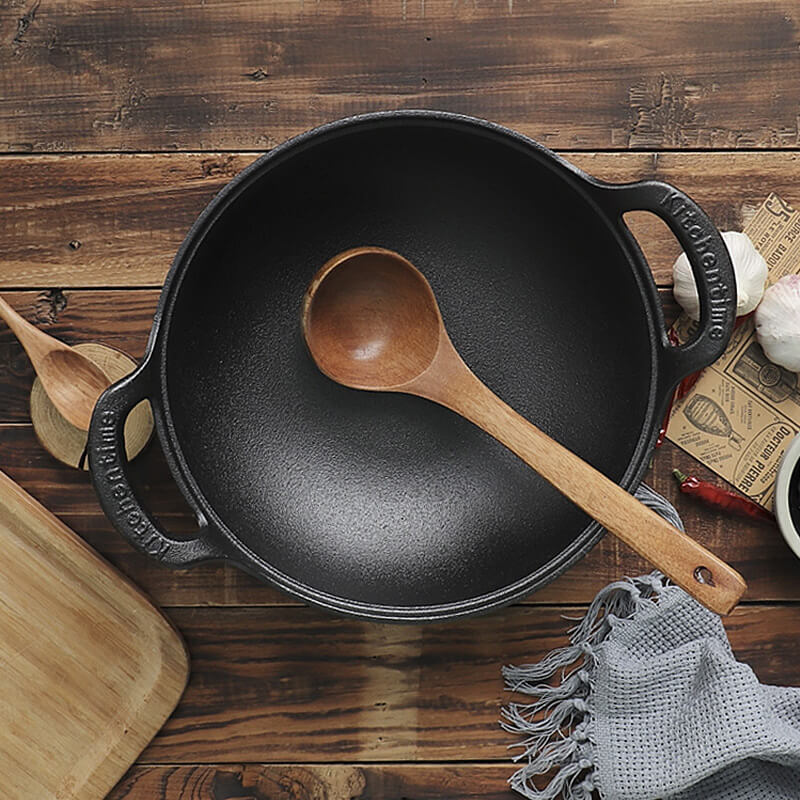 🍳🔥 Unbeschichteter dicker Eisen-Topf – 50% RABATT! Robust, hitzebeständig, langlebig – perfekt für scharfes Anbraten & gesundes Kochen. 💪✨