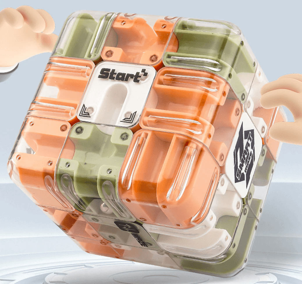 🧩Großes Labyrinth 3D-Puzzle Labyrinthwürfel – spannendes Denkspiel