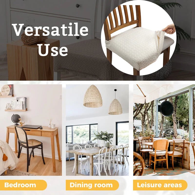 Wasserdichte Jacquard-Stuhlhussen – Langlebig, elegant und pflegeleicht 🪑 | Herbstaktion: 50% Rabatt für kurze Zeit