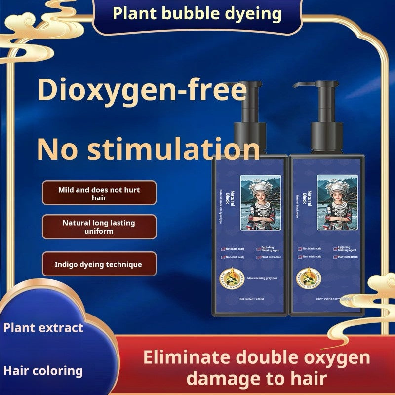 Sanftes Haarfärbemittel mit Botanikextrakten