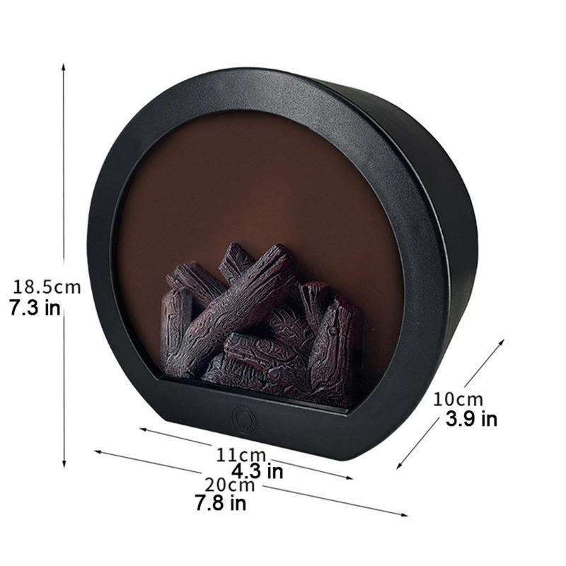 Flammenlose LED-Kamin-Dekorationslaterne