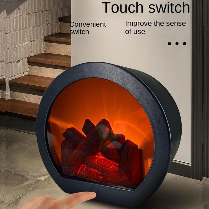 Flammenlose LED-Kamin-Dekorationslaterne
