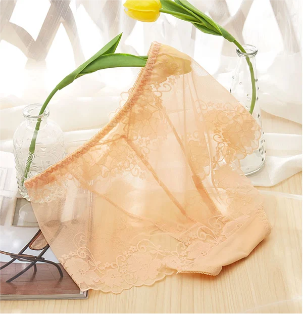 ⏰ Zeitlich begrenztes Angebot – Zwei zum Preis von einem!!! 💋 Handgefertigte Seiden-Spitzenhöschen für Damen 😍