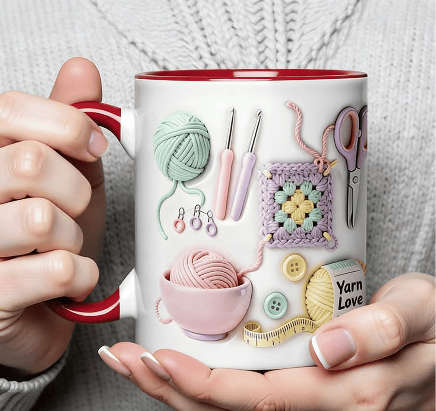 💎 LETZTER TAG: 57% AUF DIE „YARN LOVE“-TASSE! 💎 Perfektes Geschenk für Bastelfreunde – Spülmaschinenfest ✨