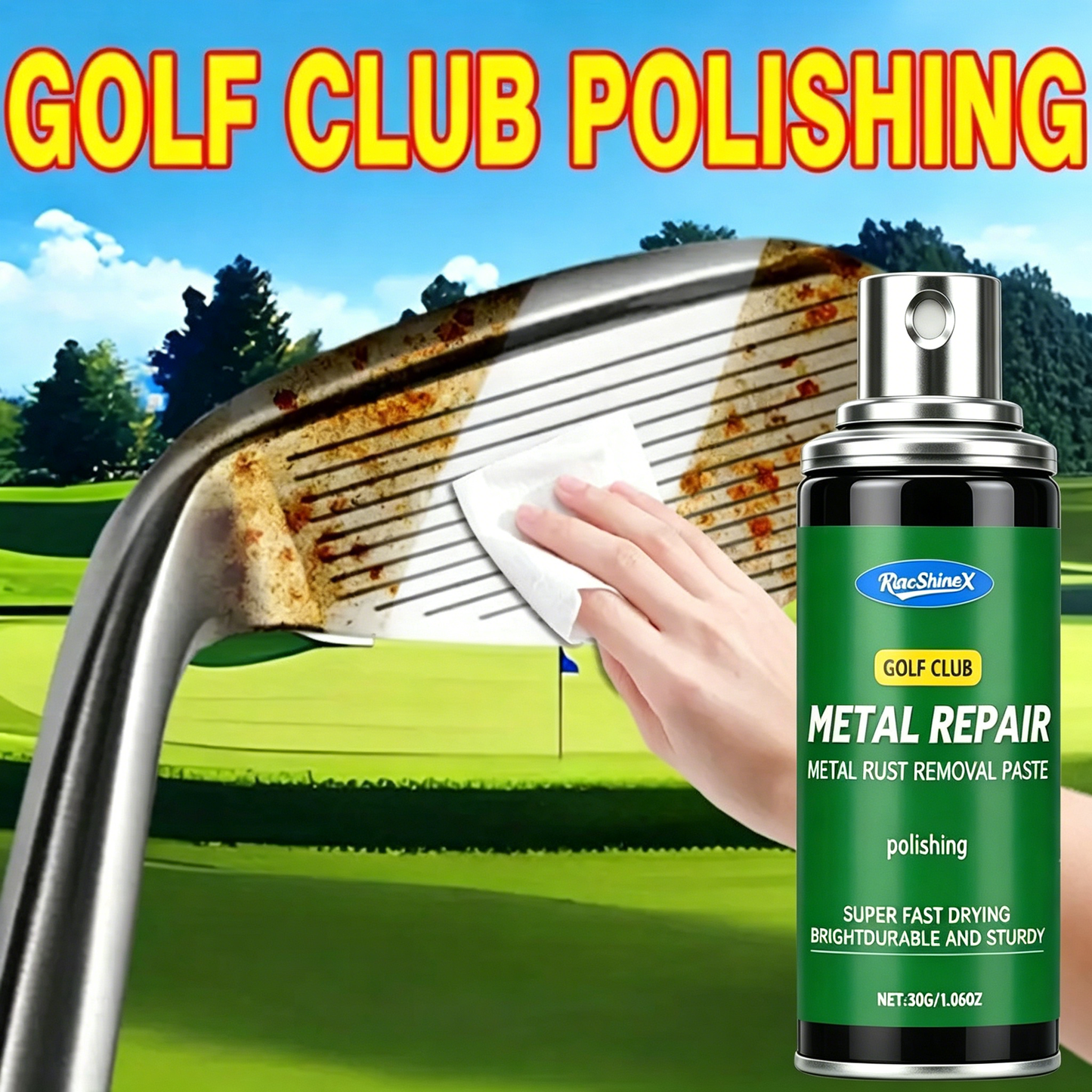 💥BIS ZU 50 % RABATT!💥Professionelle Polierpaste für Golfschläger