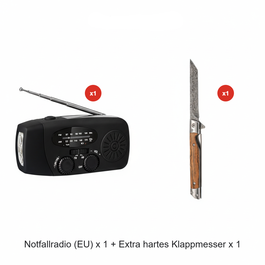 📻⚡【58% Rabatt】Solar-Kurbel Notfallradio – Mit Powerbank, Wetteralarm, USB & 7 Tage Akku. Wasserdicht & robust für Outdoor/Krise. 🌞🔋 Jetzt unschlagbares Angebot sichern!