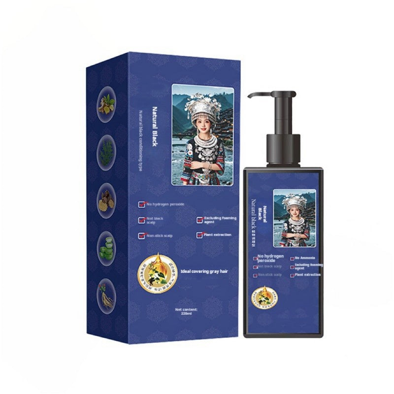 Sanftes Haarfärbemittel mit Botanikextrakten