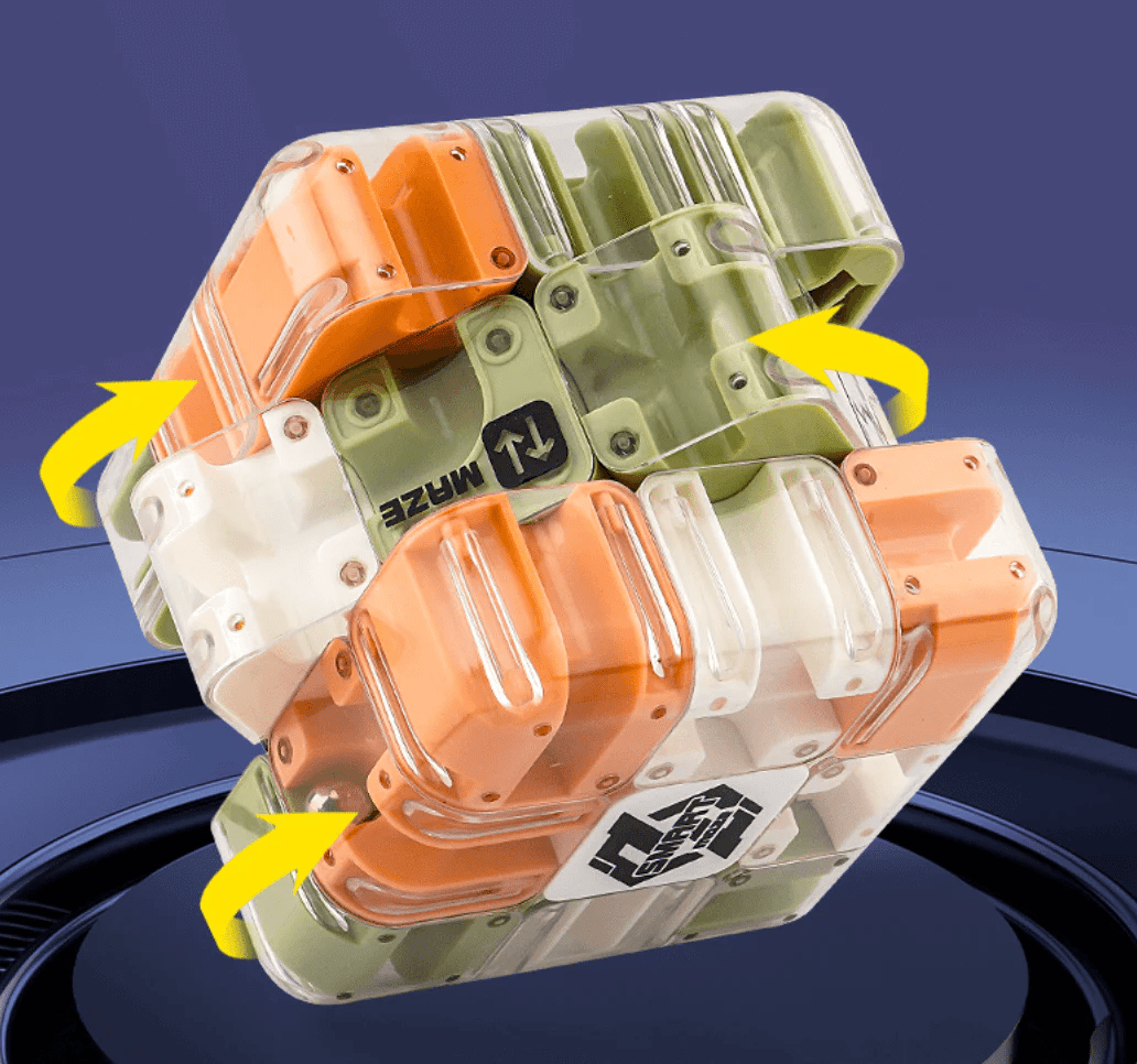 🧩Großes Labyrinth 3D-Puzzle Labyrinthwürfel – spannendes Denkspiel