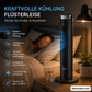 🌀 Tragbarer USB-Turmventilator mit 3 Geschwindigkeitsstufen – kompakt, leistungsstark & vielseitig – perfekt für Büro, Schlafzimmer & unterwegs