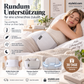 🛏️ Ergonomisches Lendenstützkissen – 360° Unterstützung, wrap-around Design, für erholsamen Schlaf 💤✨