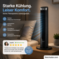 🌀 Tragbarer USB-Turmventilator mit 3 Geschwindigkeitsstufen – kompakt, leistungsstark & vielseitig – perfekt für Büro, Schlafzimmer & unterwegs