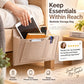 🛏️ JETZT 50 % RABATT! Hängende Aufbewahrungstasche für das Bett – Mehrfächer Bett-Organizer aus Filz, ideal für Etagenbetten im Wohnheim, für Tablet, Bücher, Handy und Schreibwaren ✨