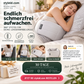 🛏️ Ergonomisches Lendenstützkissen – 360° Unterstützung, wrap-around Design, für erholsamen Schlaf 💤✨