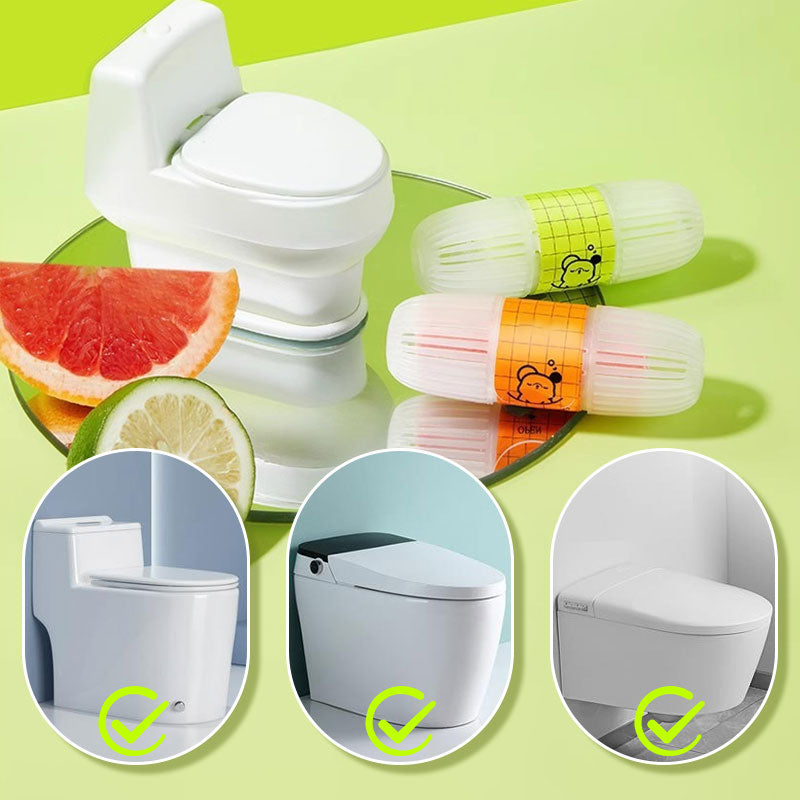 🤩👍 Air Freshener & Odor Purifying Hanging Deodorizer for Auto-Flush Toilets