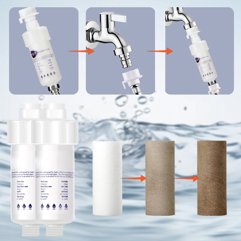 Multifunktionaler Wasserfilter für Waschmaschinen