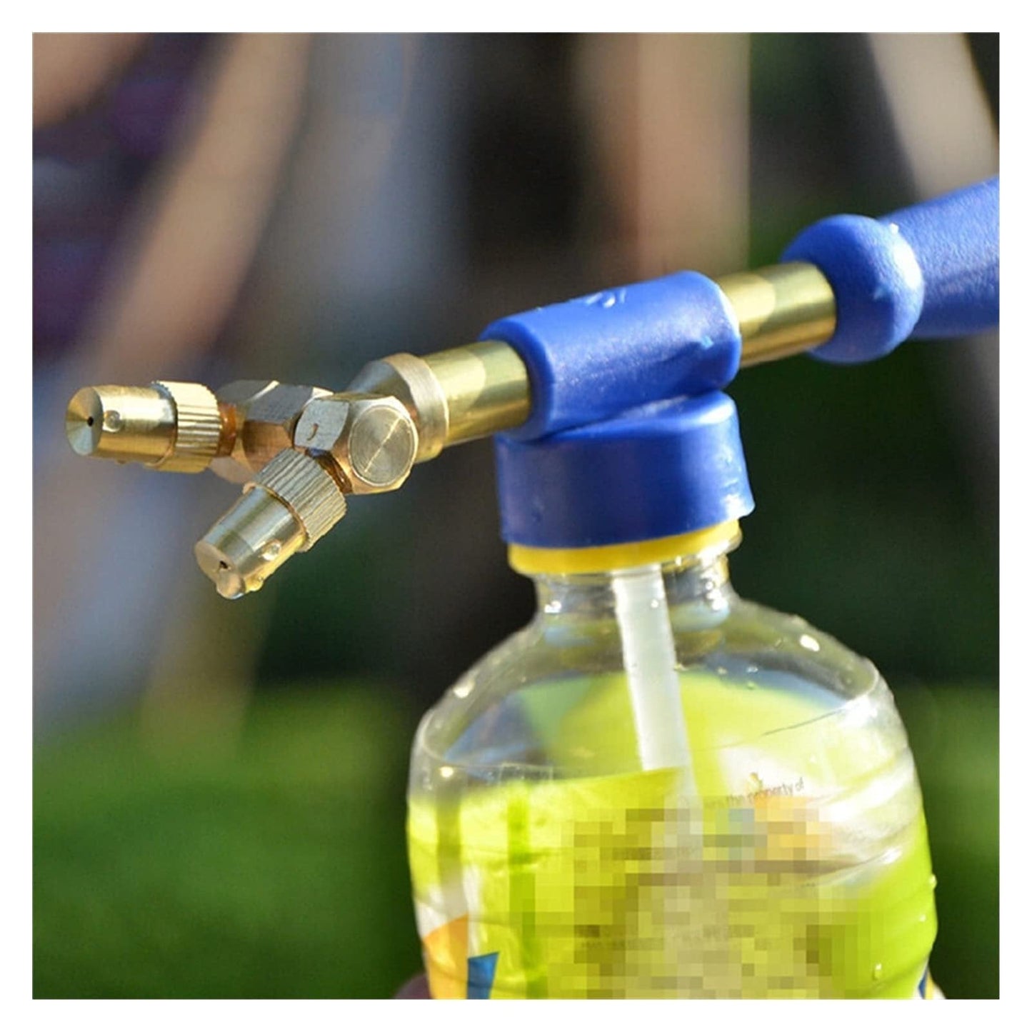 Black Friday Sale 🔥Doppelköpfige Kupferstab-Luftdruck-Hand-Push-Pull-Universalspritzpistole – zum Gießen von Blumen, Desinfizieren usw.