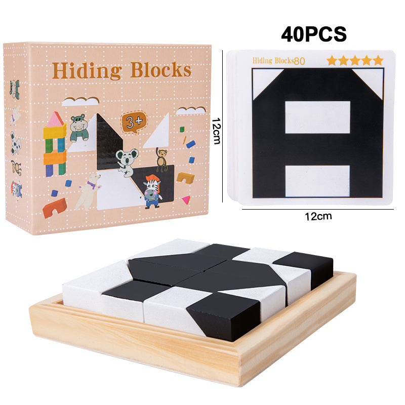 ⏳🧩✨ 60 % Rabatt! Verstecktes Blockpuzzle – Interaktives Eltern-Kind-Spiel zur Förderung des räumlichen Vorstellungsvermögens 👨‍👩‍👧‍👦🎮