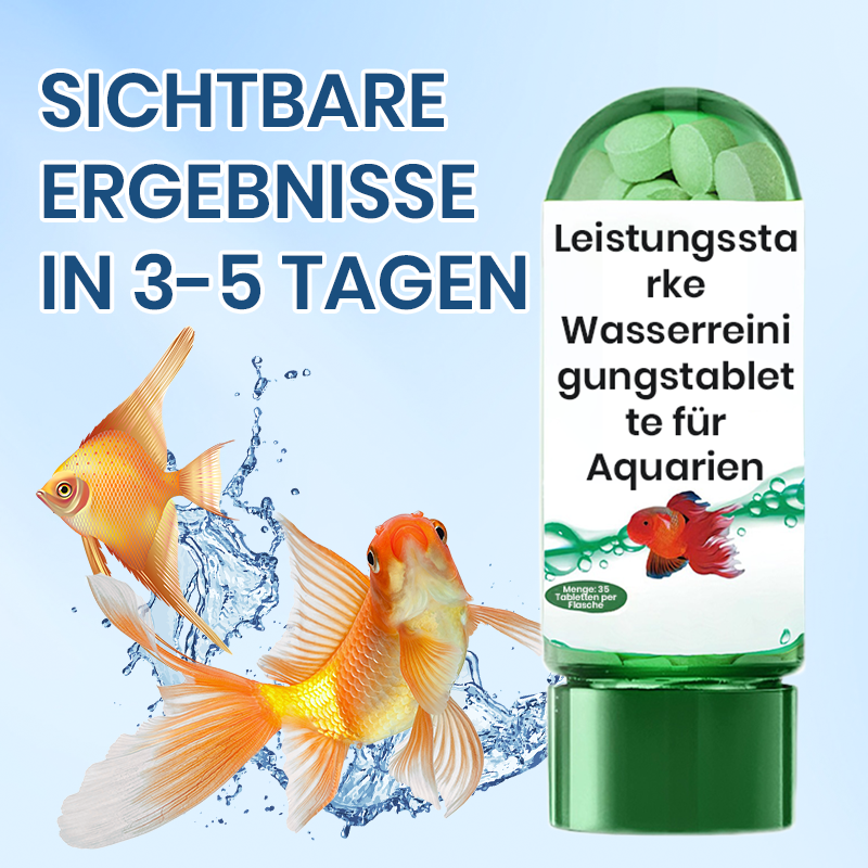 ⏳Begrenzte Zeit 57% Rabatt💥🚀Kaufen 5 und erhalten 5 gratis♻️💧Leistungsstarke Wasserreinigungstablette für Aquarien