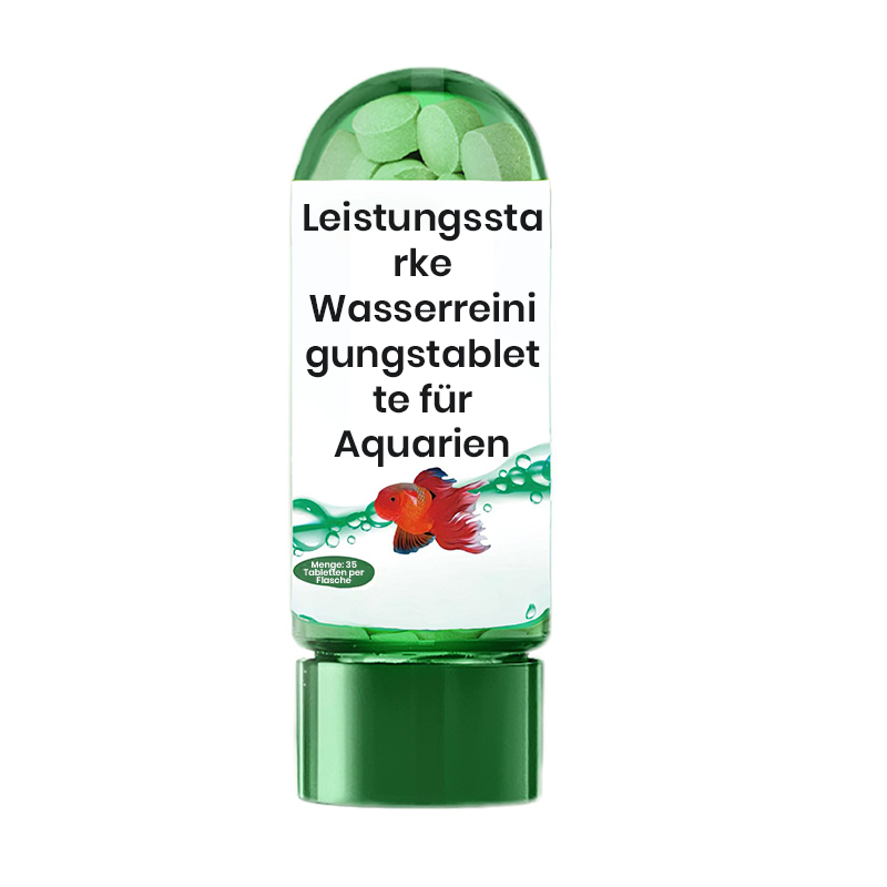 ⏳Begrenzte Zeit 57% Rabatt💥🚀Kaufen 5 und erhalten 5 gratis♻️💧Leistungsstarke Wasserreinigungstablette für Aquarien