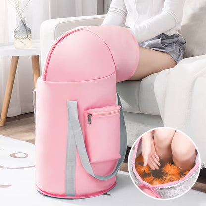 🎁Geschenk für Ältere🎁Zusammenklappbare Fußbadewanne zum Einweichen der Füße