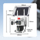 Solar 360° Überwachungskamera mit Dreifach-Linsen