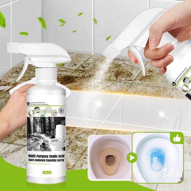 🌿🧼【Hochwirksamer Oxalsäure-Reiniger】– Ein Sprühstoß, ein Wisch und hartnäckige Flecken verschwinden sofort! 🚫🧽