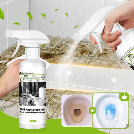 🌿🧼【Hochwirksamer Oxalsäure-Reiniger】– Ein Sprühstoß, ein Wisch und hartnäckige Flecken verschwinden sofort! 🚫🧽