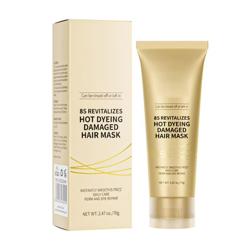 🔥8-Sekunden-Revitalisierende Haarmaske für trockenes und strapaziertes Haar