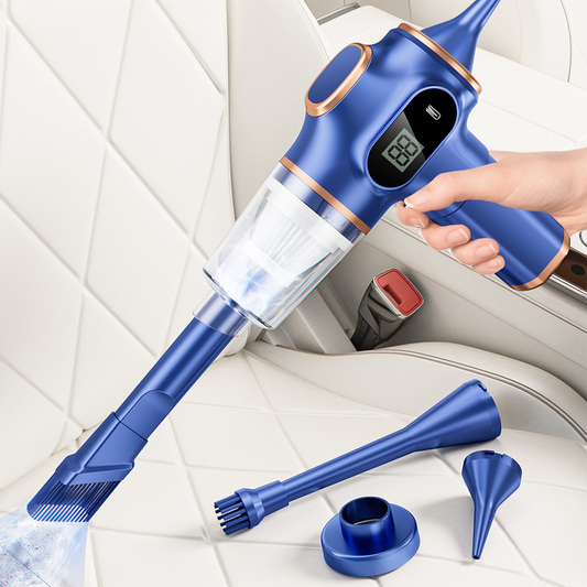 🔋 59% RABATT! ✨ Kabelloser Handstaubsauger mit Saug- & Blasfunktion – Leistungsstark, Vielseitig Einsetzbar & Einfache Leerung 🏎️