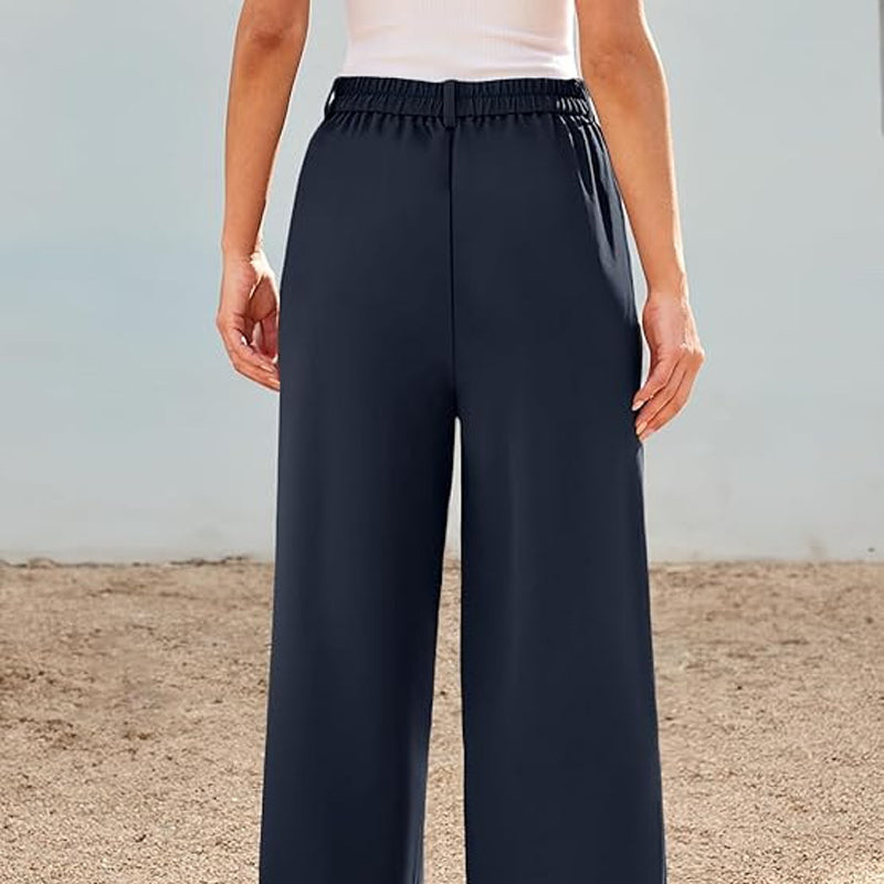 🌸 Zeitlich begrenzter Sale! 57 % Rabatt 👖 Damenhose mit hoher Taille und geradem Bein – minimalistischer Stil ✨