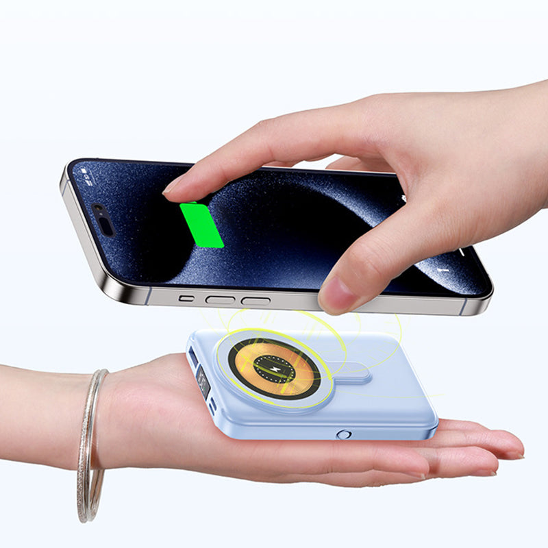🔥Heißer Verkauf(50% Rabatt)🔥🔋Magnetische Levitation Mobile Power 10000mAh Schnellladegerät