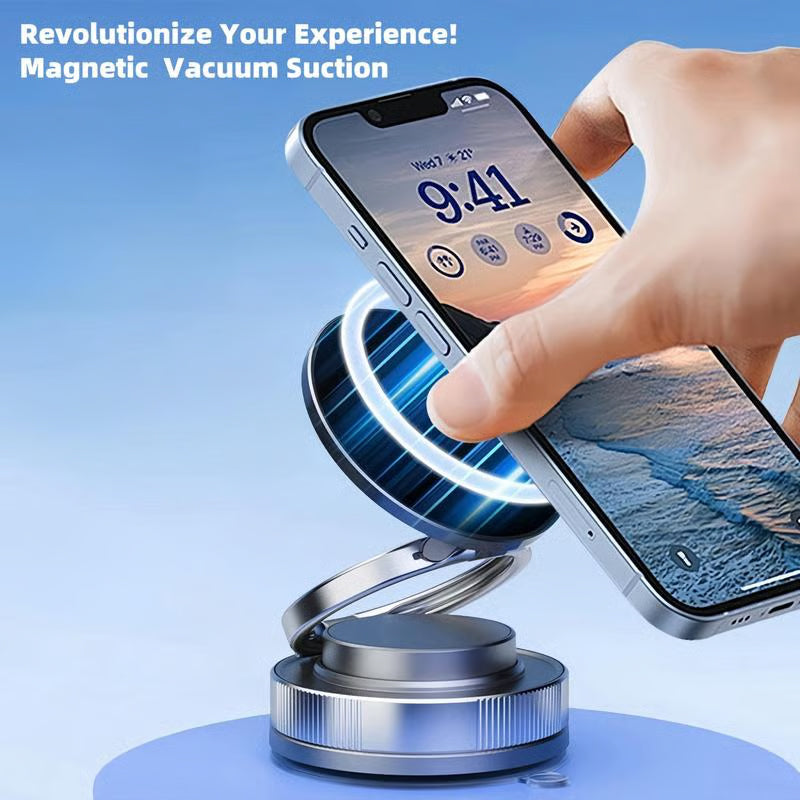 360° einstellbarer magnetischer Vakuum-Telefonhalter
