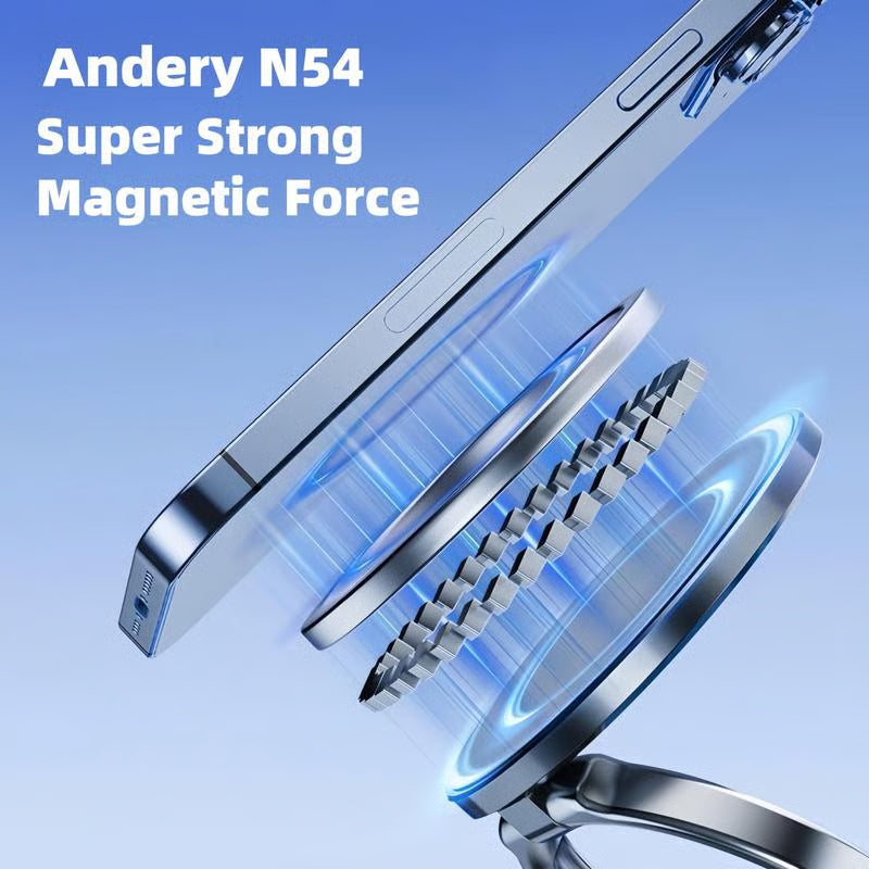 360° einstellbarer magnetischer Vakuum-Telefonhalter