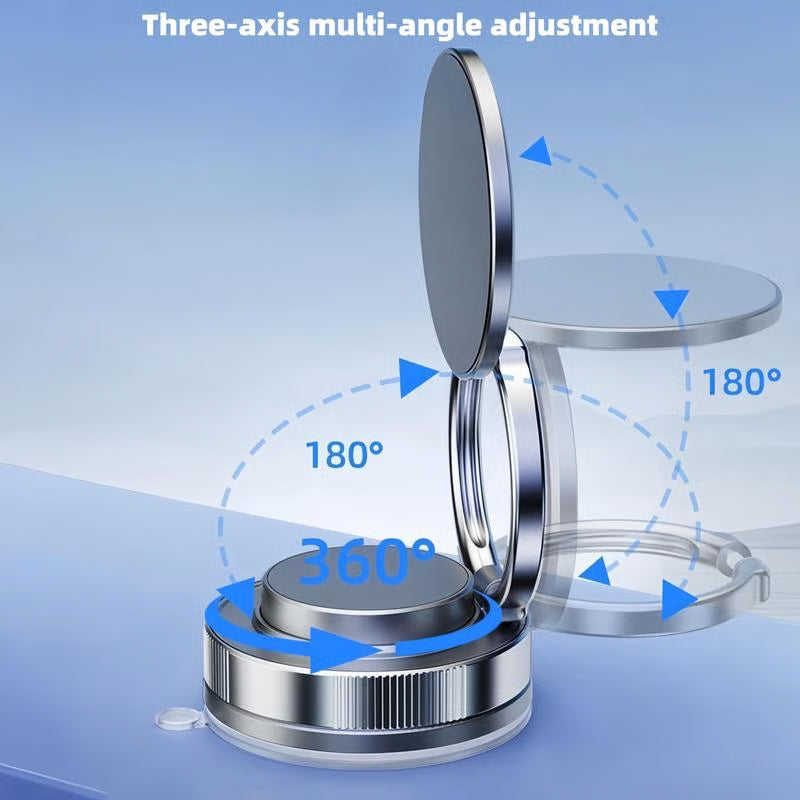 360° einstellbarer magnetischer Vakuum-Telefonhalter
