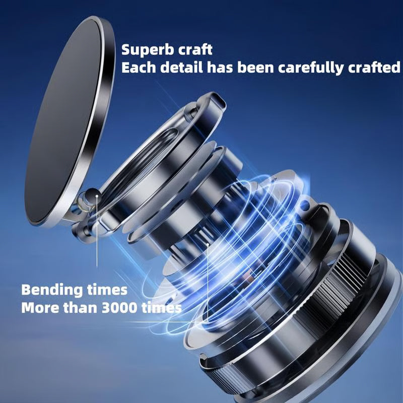 360° einstellbarer magnetischer Vakuum-Telefonhalter