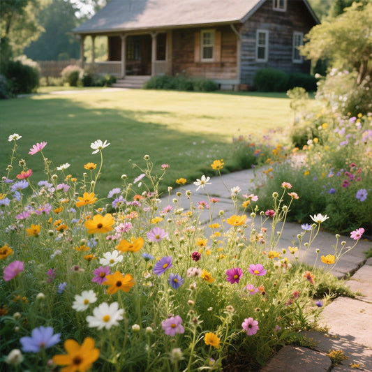 Bunte Wildblumen-Mischung: Blütenpracht das ganze Jahr! 🌸🌼🌺