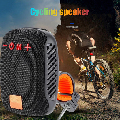 🔊 55% RABATT! 🚲 Bluetooth-Sportlautsprecher für Fahrräder – IPX5 wasserdicht, Stereo-Klang & TWS-Verbindung ⚡