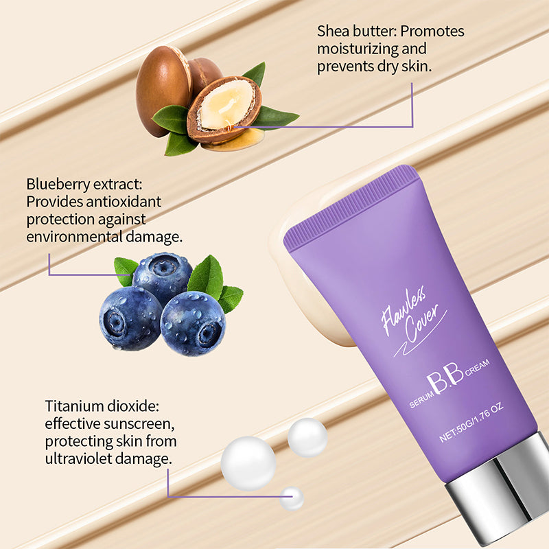 💖【Perfect Concealer BB Cream】 – Ein Auftrag genügt, um Unreinheiten verschwinden zu lassen – die Haut strahlt wie von Natur aus! ✨