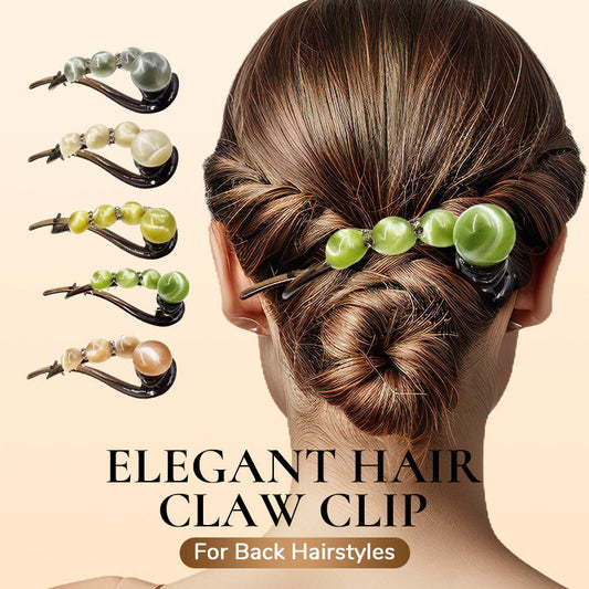 Elegante Haarklammer für Rückenfrisuren