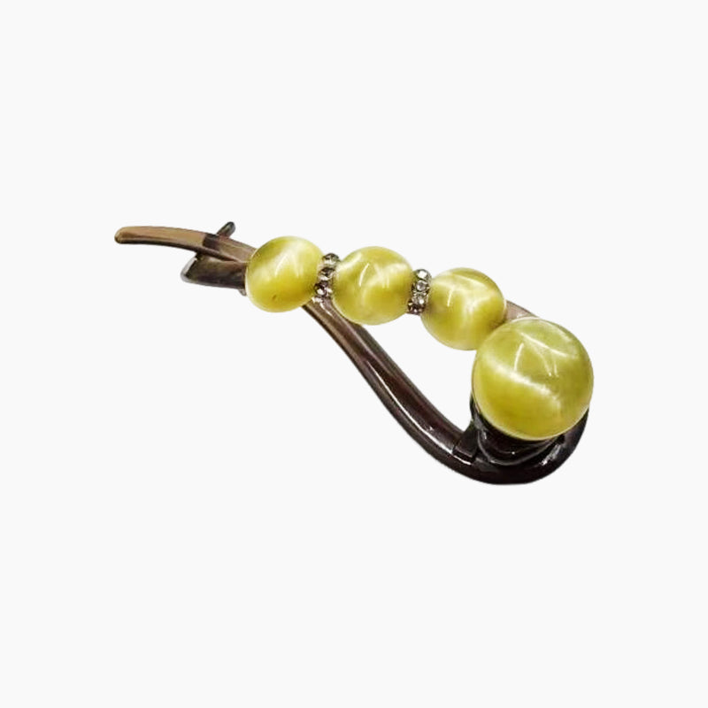 Elegante Haarklammer für Rückenfrisuren