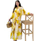 👗 60% RABATT! 🌸 Maxi-Blumenkleid für Damen mit V-Ausschnitt – Fließender Stoff, Romantisches Design & Perfekt für Den Sommer ☀️