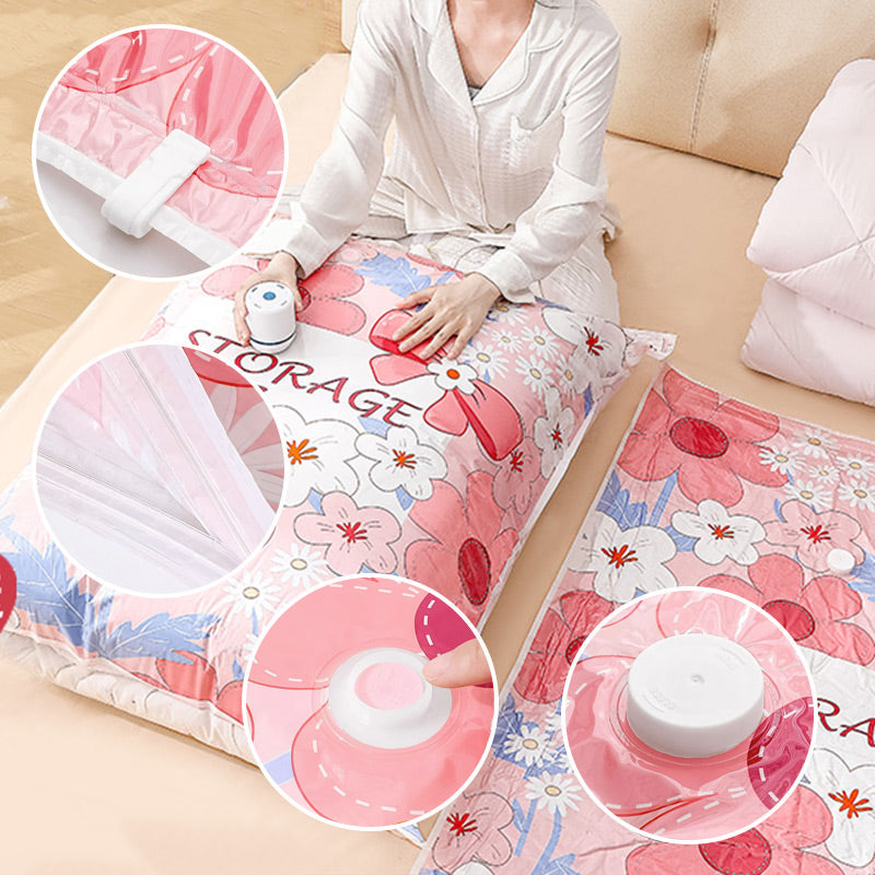 Platzsparende Vakuum-Aufbewahrungsbeutel