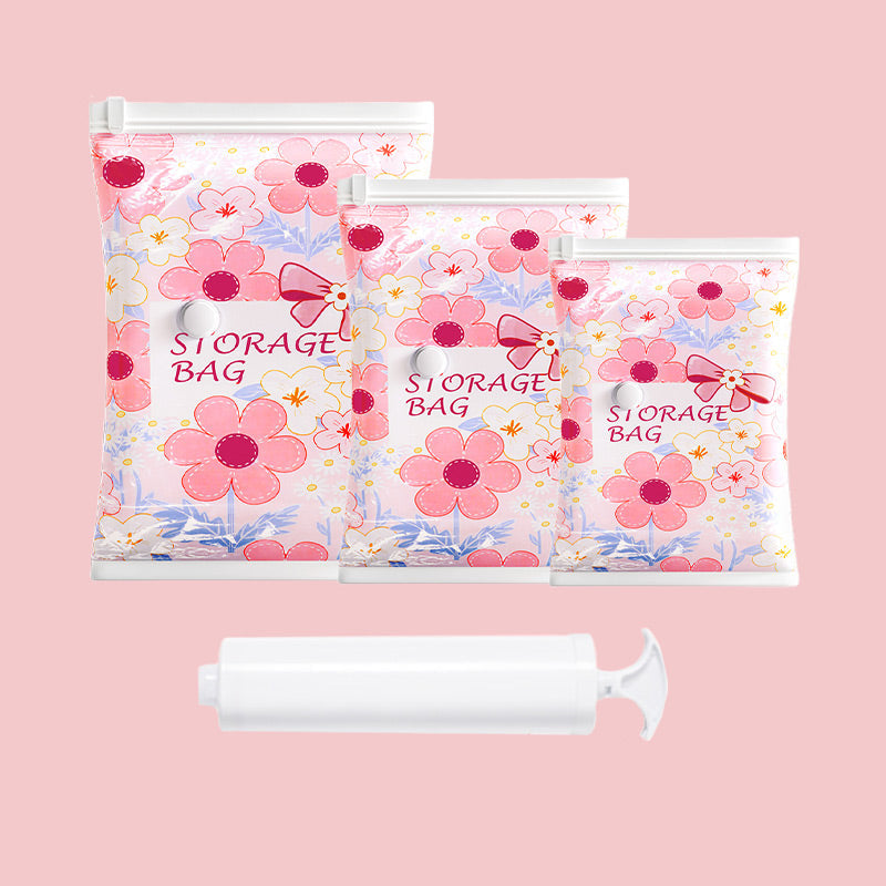 Platzsparende Vakuum-Aufbewahrungsbeutel
