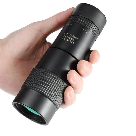 4K 8–40x40 mm Monokulares Teleskop mit Superteleobjektiv und Zoom